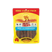 BOW WOW MEATY DOG TREATS BEEF & KANGAROO 400G