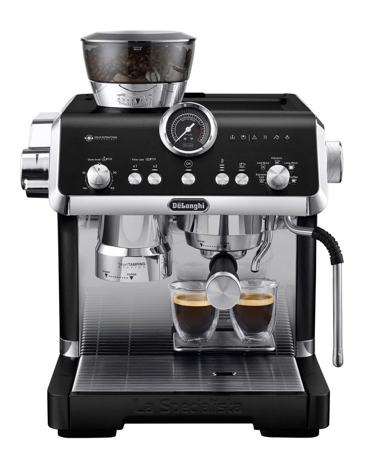 La Specialista Opera Manual Coffee Machine in black EC9555BK