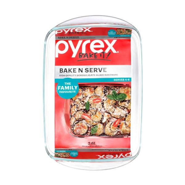 PYREX BAKE N SERVE ROASTER 3.6L