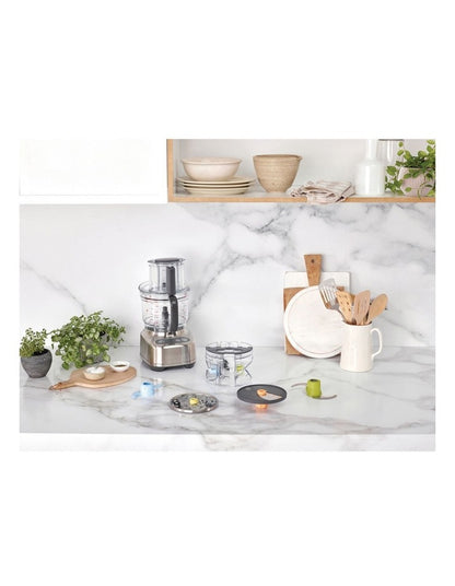 The Kitchen Wizz 9, Brushed Stainless Steel BFP610BSS2IAN1