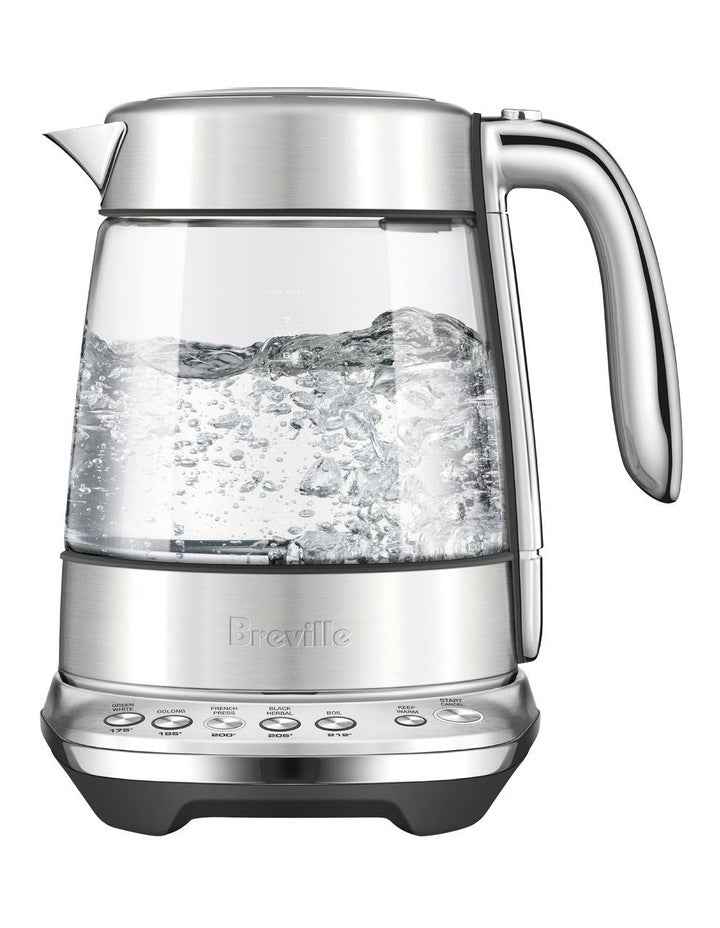 The Smart Crystal Luxe Kettle in Brushed Stainless Steel BKE855BSS4JAN1
