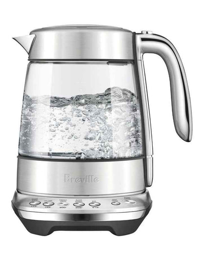 The Smart Crystal Luxe Kettle in Brushed Stainless Steel BKE855BSS4JAN1
