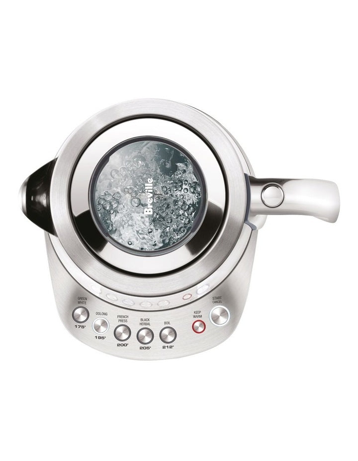 The Smart Crystal Luxe Kettle in Brushed Stainless Steel BKE855BSS4JAN1