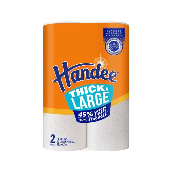 HANDEE THICK & LARGE PAPER TOWEL 2 PACK