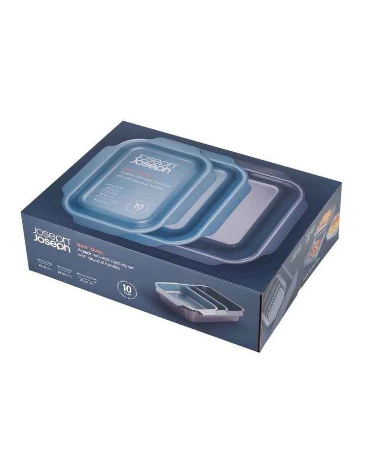 Nest Oven Roasting Trays Set of 3 in Blue