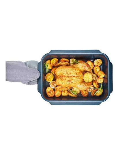 Nest Oven Tray Large in Blue