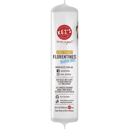 Kez's Kitchen Gluten Free Choc Peanut Florentines 185g