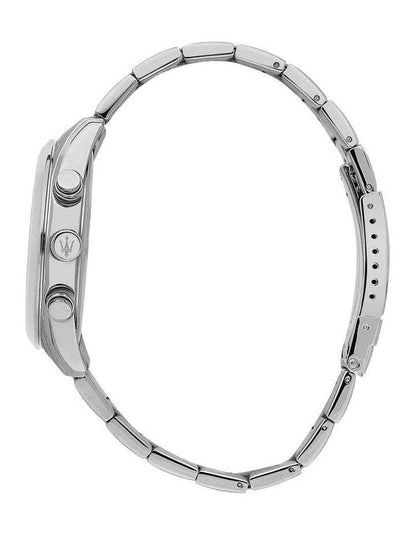 Attrazione Stainless Steel Chronograph Watch 43mm in Silver