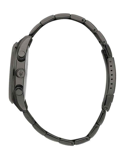 Attrazione Stainless Steel Watch 43mm in Black