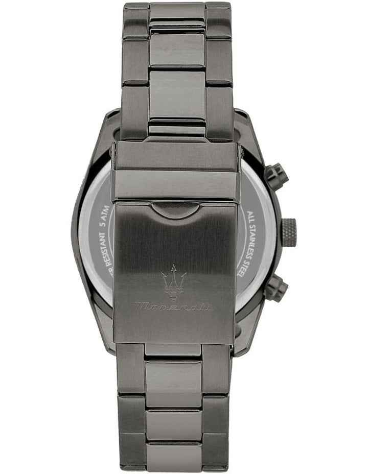 Attrazione Stainless Steel Watch 43mm in Black