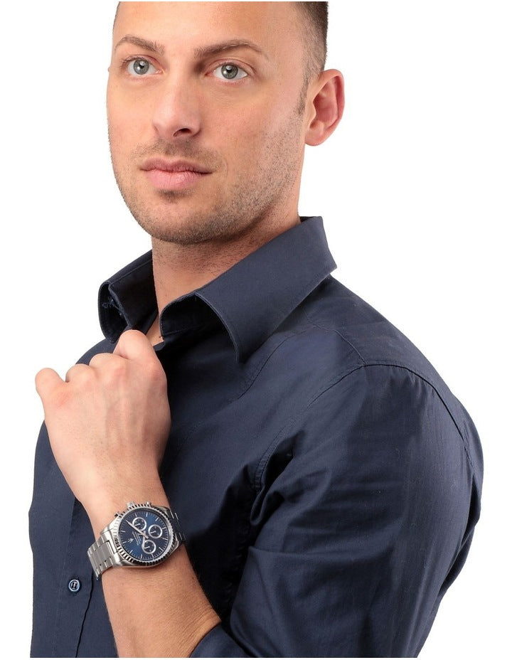 Competizione Stainless Steel Chronograph Watch 43mm in  Silver