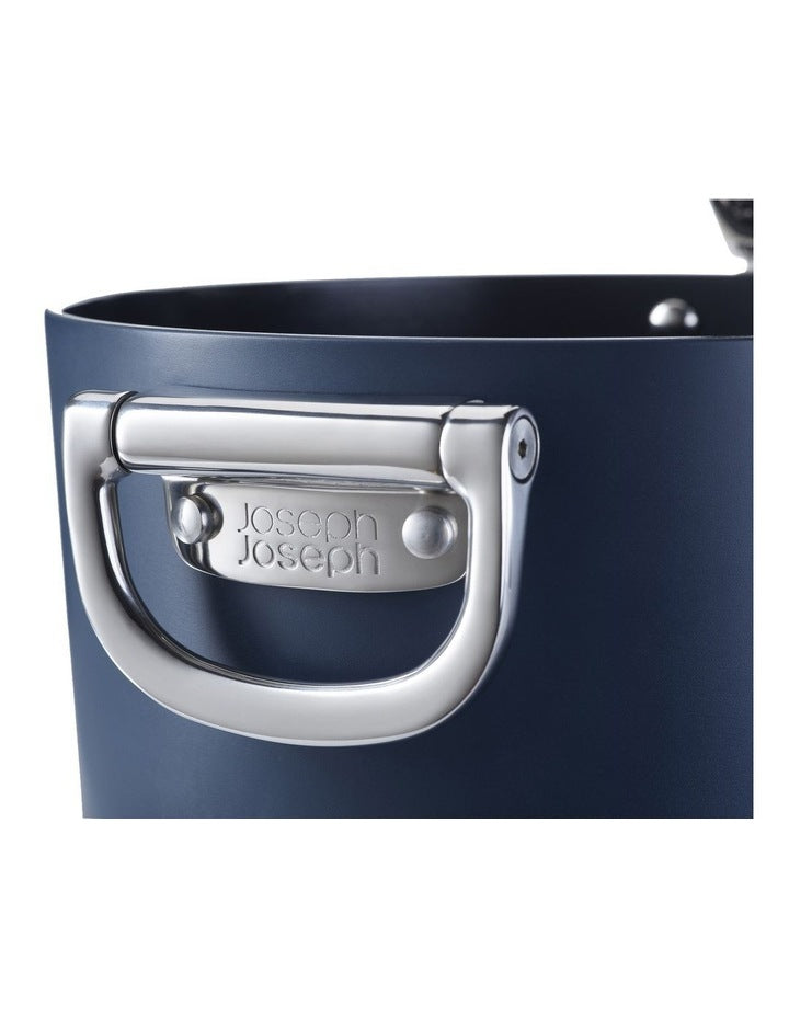 Space Non-stick Saucepan & Lid 23cm in Midnight Blue