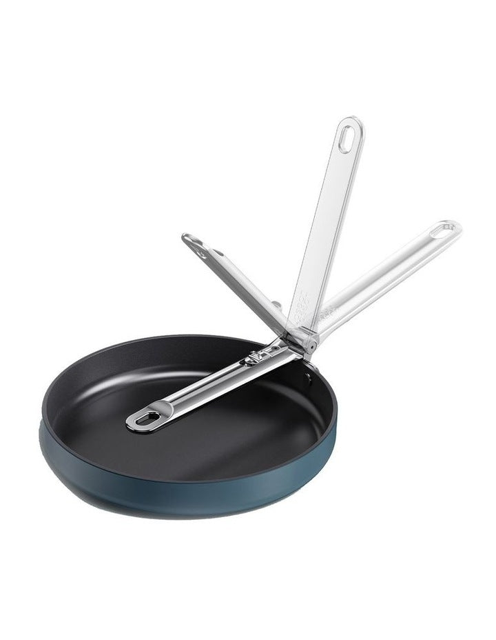 Space Non-stick Frypan 24cm in Midnight Blue