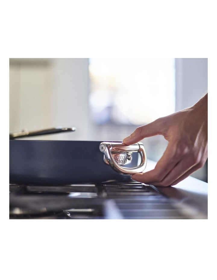 Space Non-stick Frypan Set 2pc in Midnight Blue