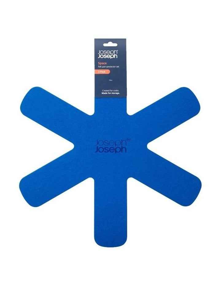 Space Pan Protector Set 3pc in Blue