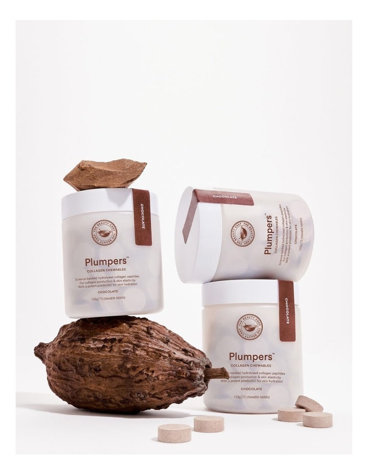 Plumpers Collagen Chewables Chocolate