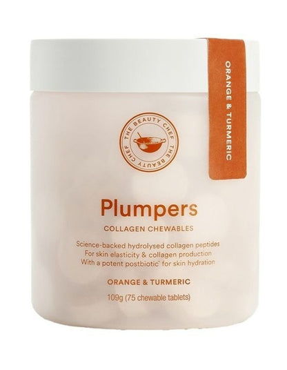 Plumpers Collagen Chewable Orange and Turmeric