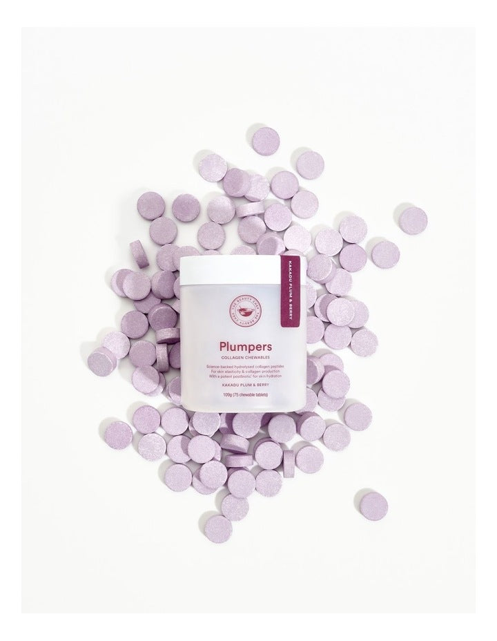 Plumpers Collagen Chewables Kakadu Plum and Berry