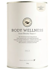 Body Wellness Inner Beauty Support Vanilla Protein Powder 500g