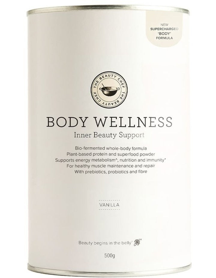 Body Wellness Inner Beauty Support Vanilla Protein Powder 500g
