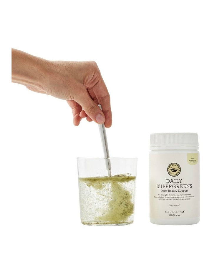 Daily Supergreens Inner Beauty Support Pineapple Powder 150g