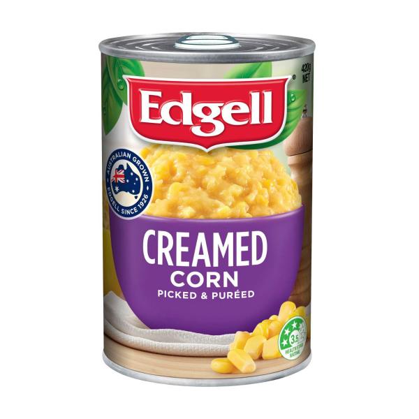 EDGELL CREAMED CORN  420G