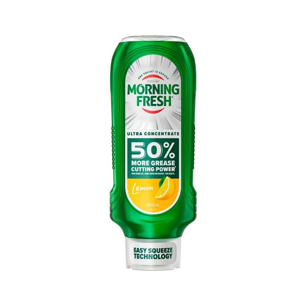 MORNING FRESH EASY SQUEEZE LEMON DISHWASHING LIQUID 600ML