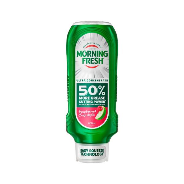 MORNING FRESH EASY SQUEEZE RASPBERRY CRISP APPLE DISHWASHING LIQUID 600ML