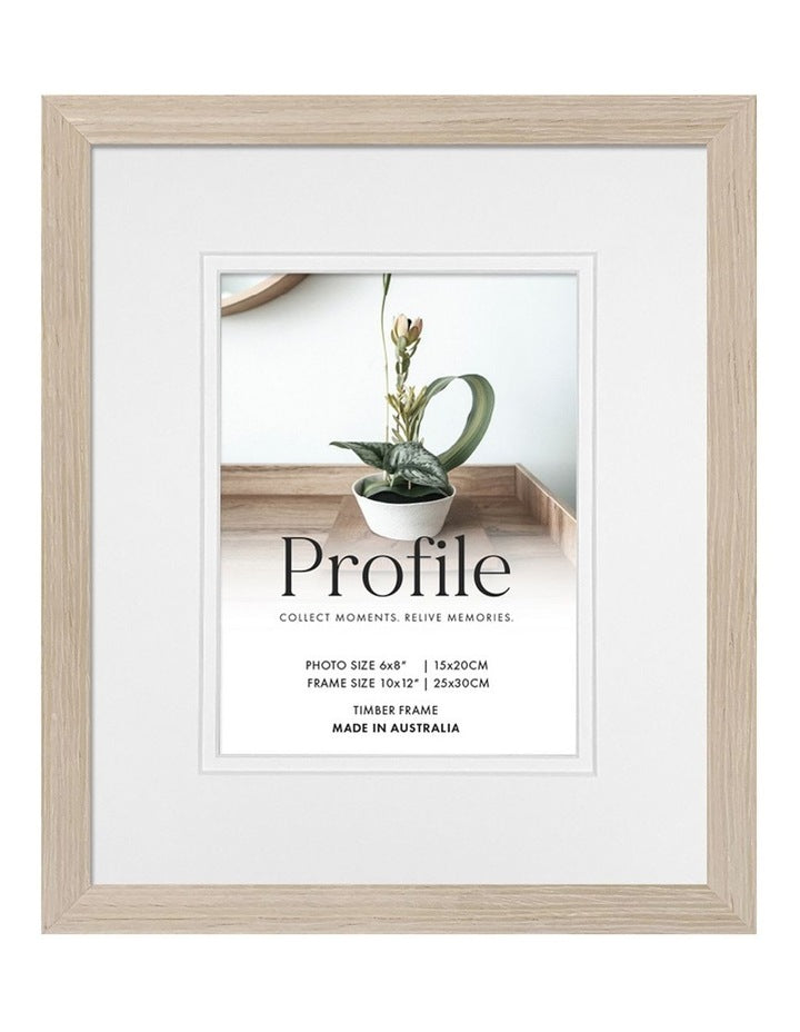 Australian Made Timber Photo Frame 10x12"/6x8" in Polar Birch