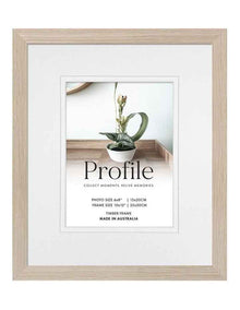 Australian Made Timber Photo Frame 10x12"/6x8" in Polar Birch