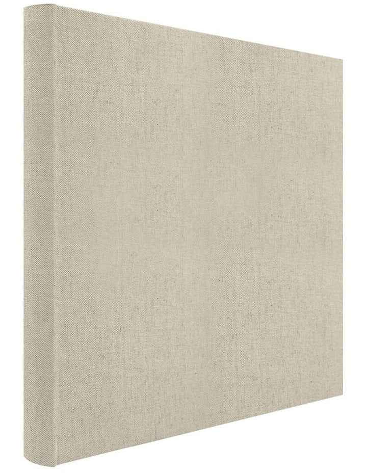 Plush Linen Photo Album 500 Photo Capacity in Cream