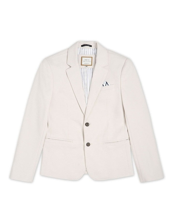 Caulfield Blazer (Sizes 3-7) in Talc