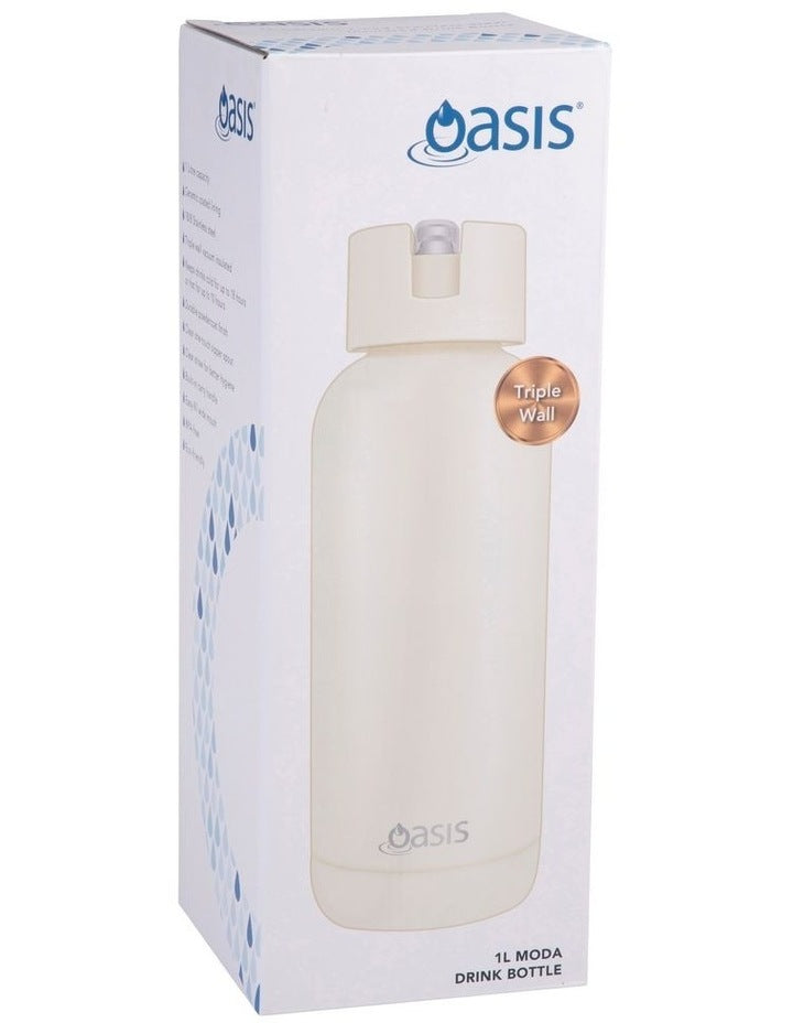 Ceramic Lined Stainless Steel Triple Wall Insulated DrinkBottle1Lin Alabaster
