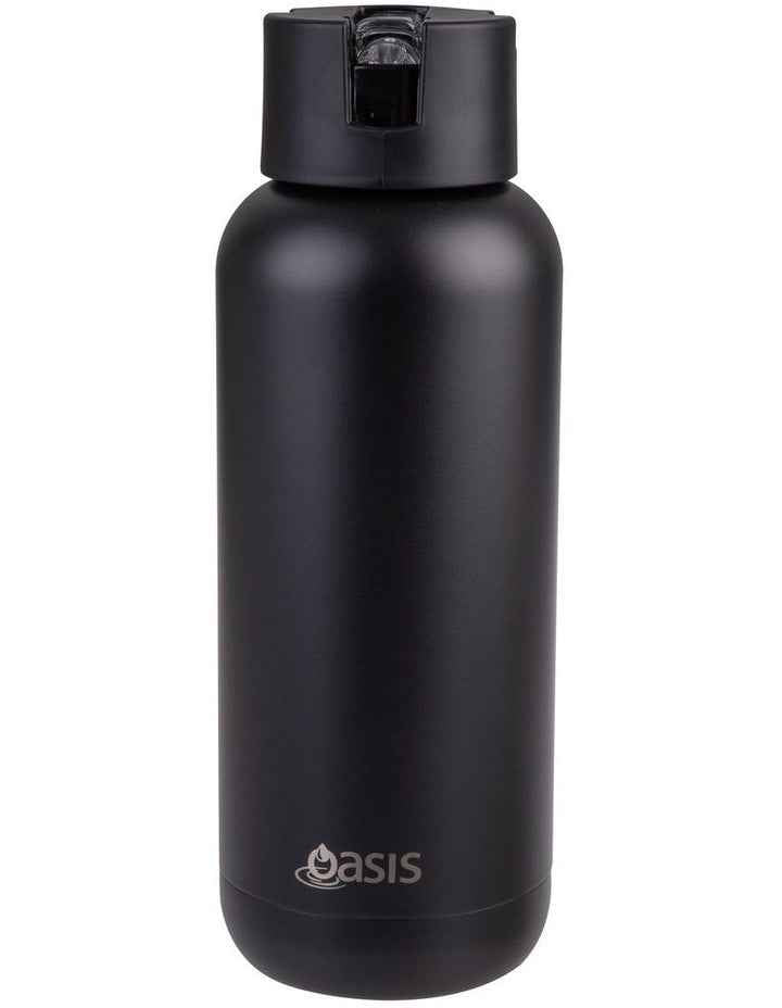 Ceramic Lined Stainless Steel Triple Wall Insulated DrinkBottle1Lin Black