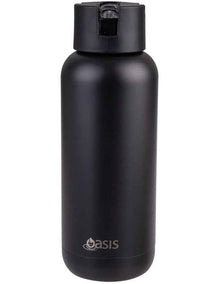 Ceramic Lined Stainless Steel Triple Wall Insulated DrinkBottle1Lin Black