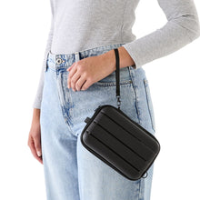 Mini Hard Case Organiser with Strap - Black