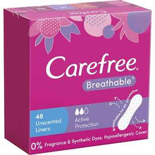 Carefree Liners Breathable Unscented 48 pack
