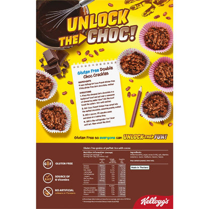 Kellogg's Coco Pops Gluten Free Breakfast Cereal 390g