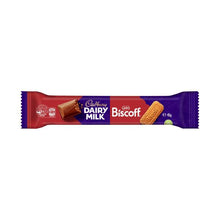 CADBURY DAIRY MILK BISCOFF CHOCOLATE BAR 45G