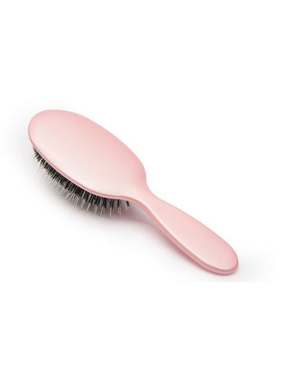 Large Mixed Bristle Brush - Rose Gold