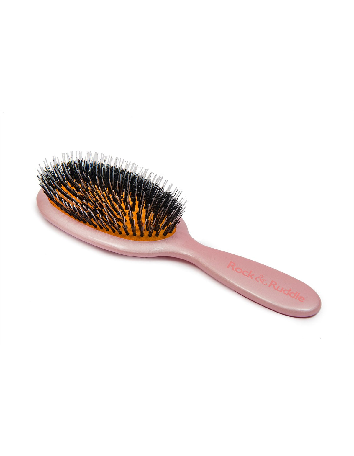 Large Mixed Bristle Brush - Rose Gold