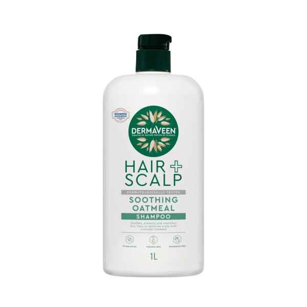 DERMAVEEN SOOTHING OATMEAL SHAMPOO 1L