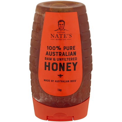 Nature Nate's Raw & Unfiltered Honey 1kg