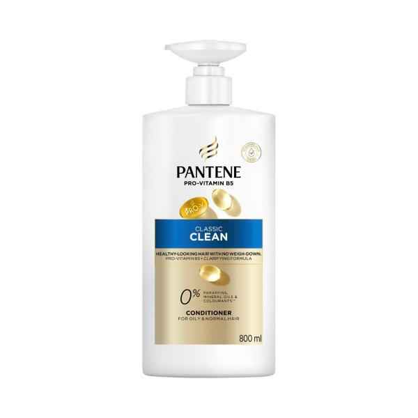 PANTENE CONDITIONER CLASSIC CLEAN 800 ML