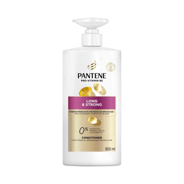PANTENE PRO-V LONG & STRONG CONDITIONER: STRENGTHENING CONDITIONER FOR DRY- DAMAGED HAIR 800 ML