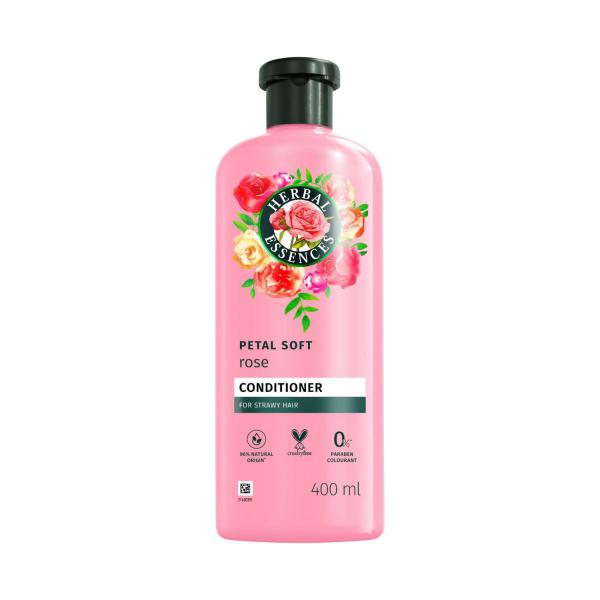 HERBAL ESSENCES CONDITIONER PETAL SOFT ROSE HAIRCARE 400 ML