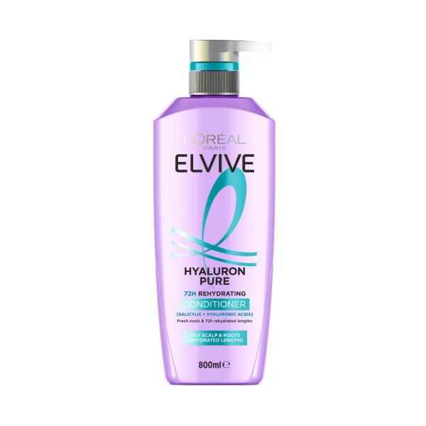 L'OREAL PARIS ELVIVE HYALURON PURE CONDITIONER 800ML