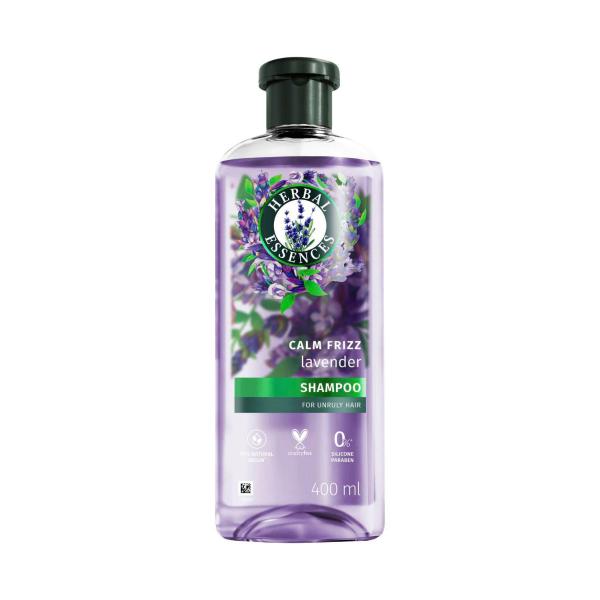 HERBAL ESSENCES SHAMPOO CALM FRIZZ LAVENDER HAIRCARE 400 ML