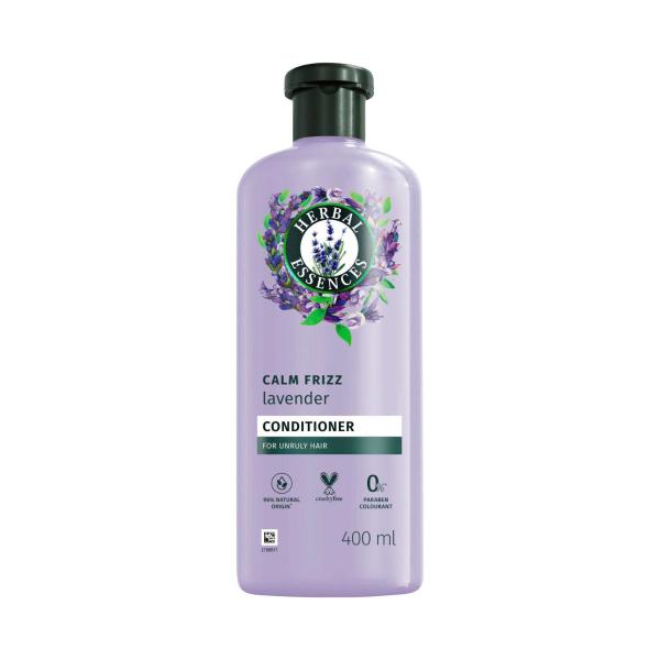 HERBAL ESSENCES CONDITIONER CALM FRIZZ LAVENDER HAIRCARE 400 ML