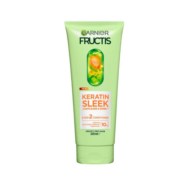 GARNIER FRUCTIS KERATIN SLEEK CONDITIONER 200ML